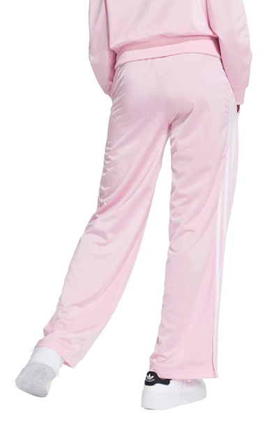 Shop Adidas Originals Firebird Track Pants In True Pink
