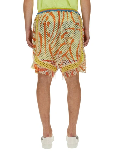 Shop Vivienne Westwood Shorts With Print In Multicolour