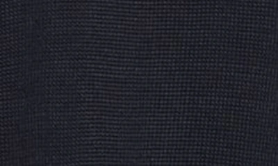 Shop Cinq À Sept Ruffle Edge Sleeveless Sweater In Navy