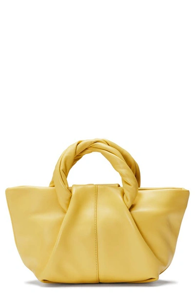 Shop Oryany Cozy Leather Tote Bag In Baby Yellow