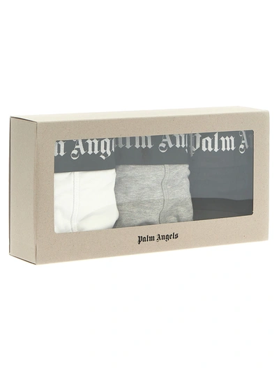 Shop Palm Angels 3-pack Logo Boxers Underwear, Body Multicolor