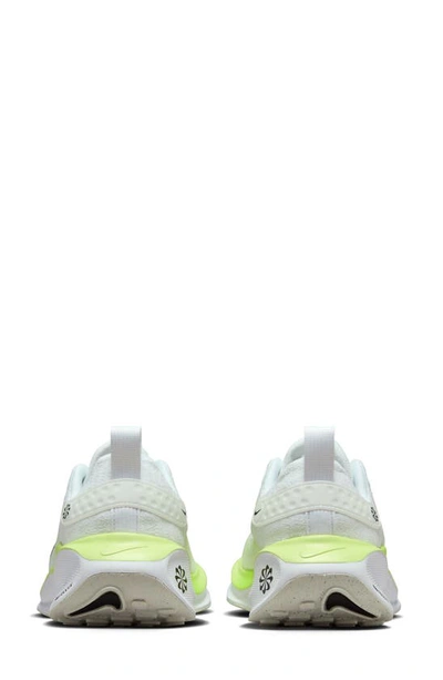 Shop Nike Infinityrn 4 Running Shoe In White/ Black/ Lemon