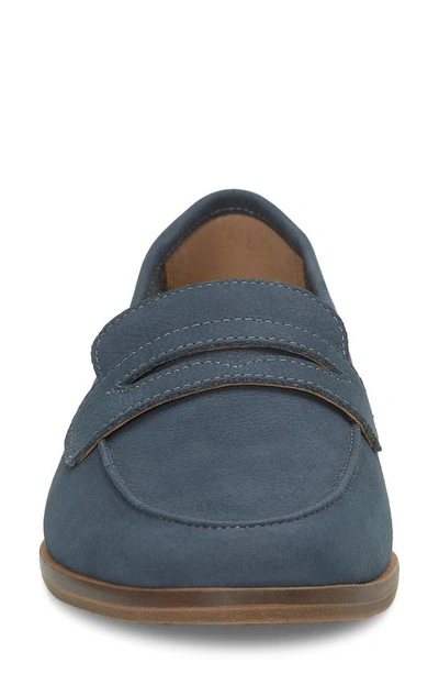 Shop Lucky Brand Parmin Penny Loafer In Midnight Acanbk