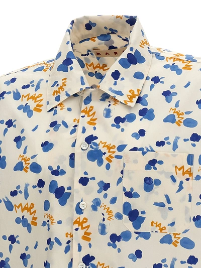 Shop Marni Dripping Shirt, Blouse Multicolor