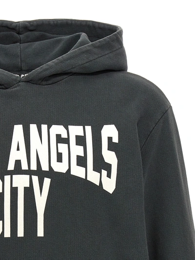 Shop Palm Angels Pa City Sweatshirt Gray