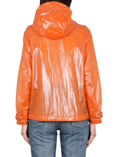 Shop Colmar Waxed Jacket In Orange