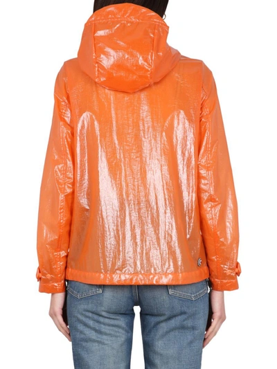 Colmar Waxed Jacket In Orange