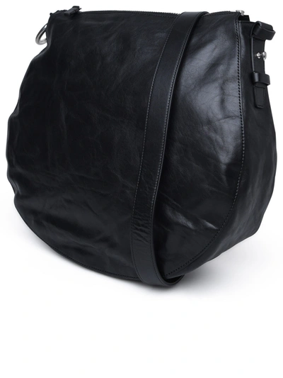 Shop Burberry Woman  Black Leather Bag