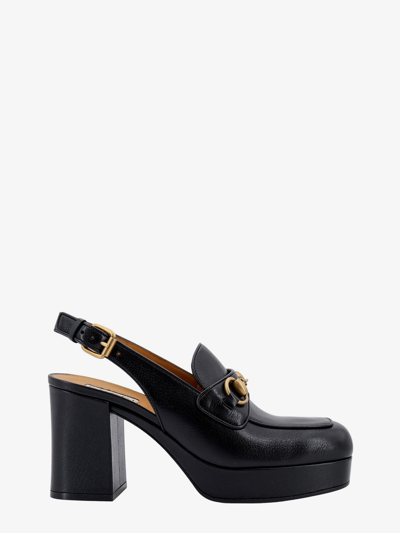 Shop Gucci Woman Mule Woman Black Pumps