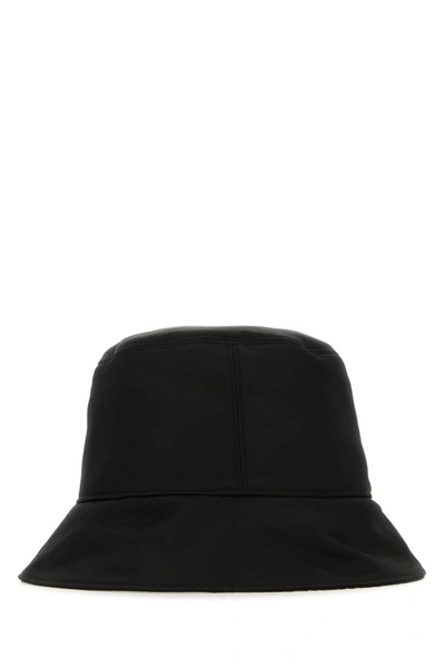 Shop Off-white Off White Man Black Polyester Bucket Hat