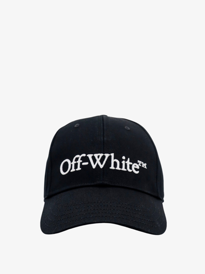 Shop Off-white Off White Man Hat Man Black Hats