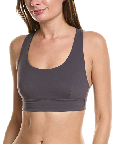 Shop Sweaty Betty Super Soft Reversible Yoga Bra In Grey