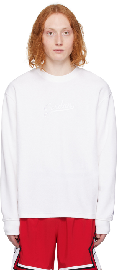 Shop Nike White Mvp Statement Long Sleeve T-shirt