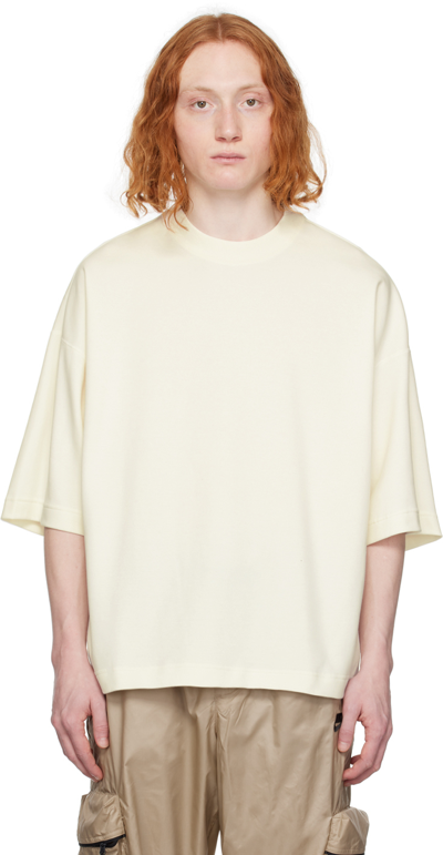 Shop Nike White Sportswear Tech Fleece Reimagined T-shirt In Sail