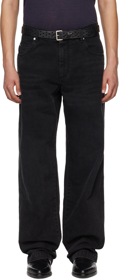 Shop Isabel Marant Black Jorje Jeans In 02fk Faded Black
