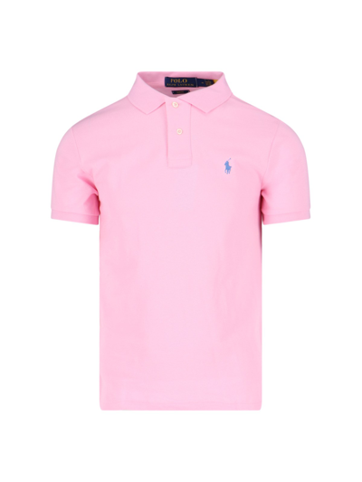Shop Polo Ralph Lauren Classic Polo In Pink