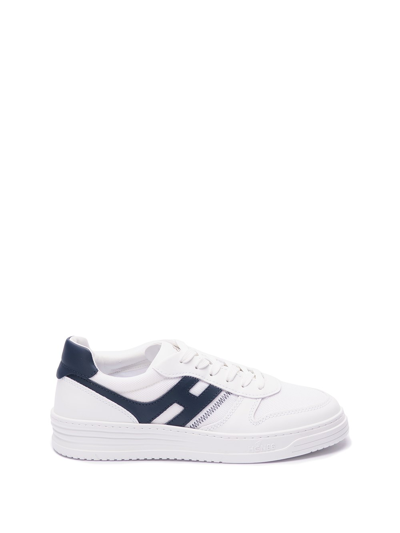 Shop Hogan `h630` Sneakers In White