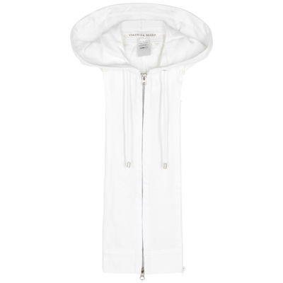 Shop Veronica Beard Hooded Cotton Dickey In White
