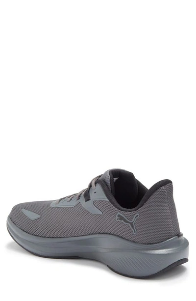 Shop Puma Skyrocket Lite Running Shoe In Cool Dark Gray- Black-red
