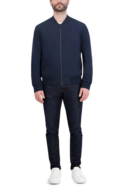Cole Haan Bomber Jacket In Ink