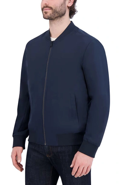 Cole Haan Bomber Jacket In Ink