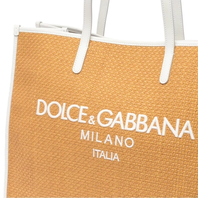 Shop Dolce & Gabbana Bags In Beige