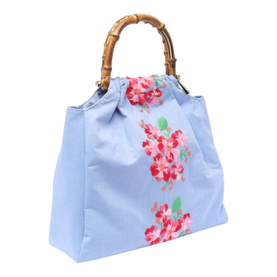 Shop La Milanesa Bags In Blue