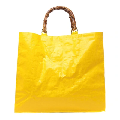 Shop La Milanesa Bags In Yellow