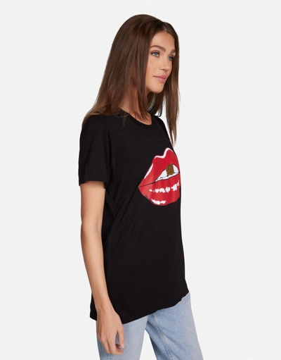 Lauren Moshi Wolf Flirty Lip In Black