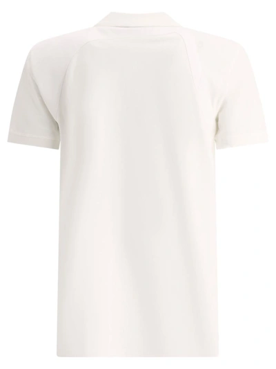 Shop Alexander Mcqueen "harness" Polo Shirt In White