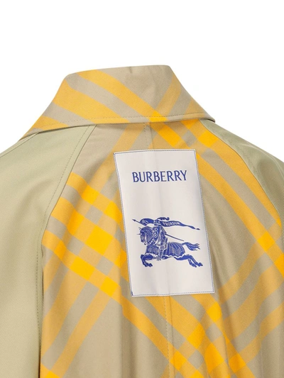 Shop Burberry Coats In Hunter