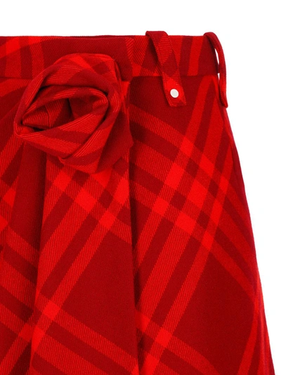 Shop Burberry Skirts In Ripple Ip Check