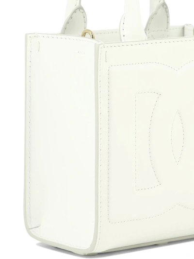 Shop Dolce & Gabbana "dg Daily" Shoulder Bag In White