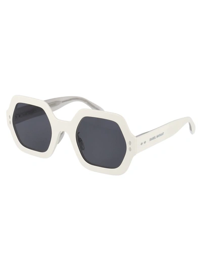 Shop Isabel Marant Sunglasses In Szjir Ivory
