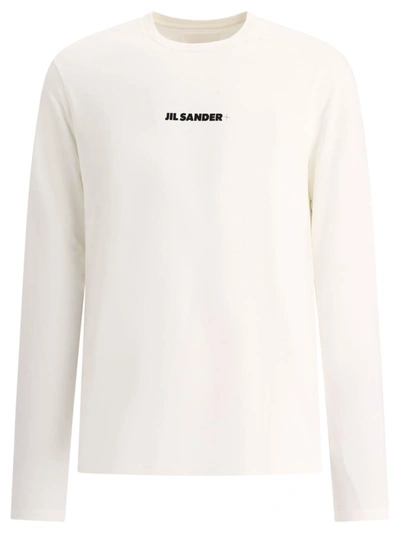 Shop Jil Sander "+" T-shirt In White