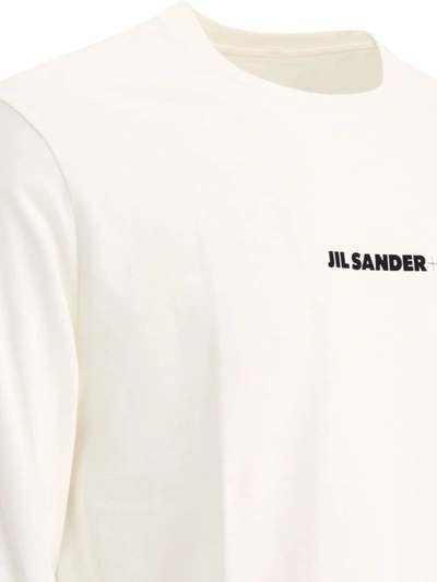 Shop Jil Sander "+" T-shirt In White