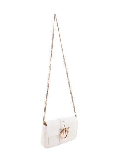 Shop Pinko Shoulder Bag In White