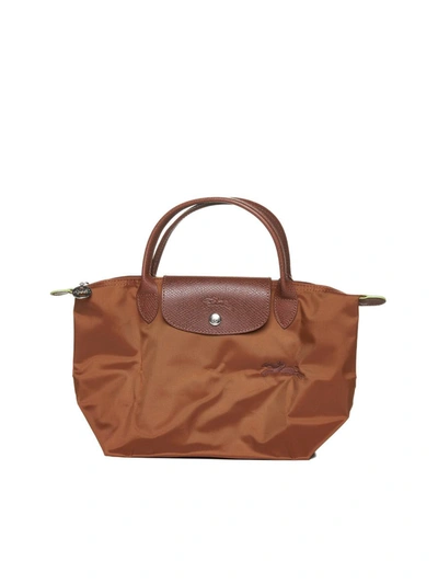 Shop Longchamp Bags In Brandy