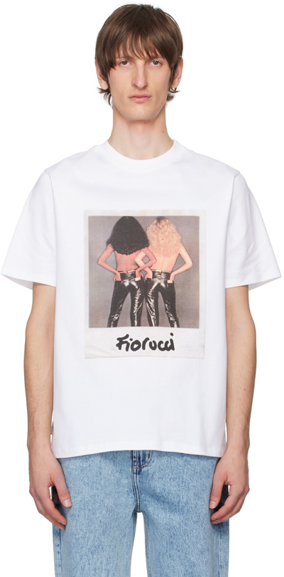 Shop Fiorucci White Polaroid T-shirt