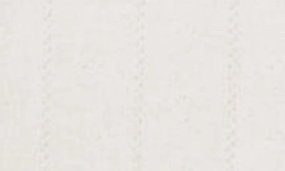 Magnetic Me Love Lines Pointelle Magnetic Organic Cotton Footie In White