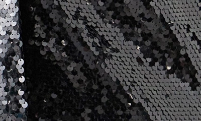 Endless Rose Women's Sequin Oversized Jacket In Black