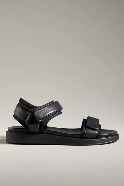 Shop Silent D Sporty Sandals In Black