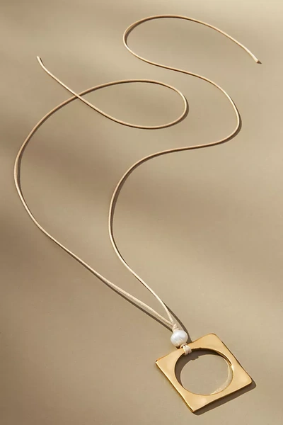 Shop Frasier Sterling La Jolla Cord Necklace In Gold