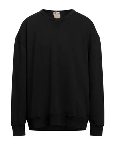 Shop Ten C Man Sweatshirt Black Size Xxl Cotton