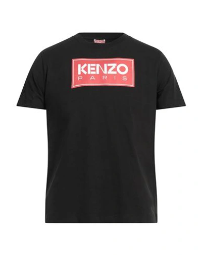 Shop Kenzo Man T-shirt Black Size Xs Cotton