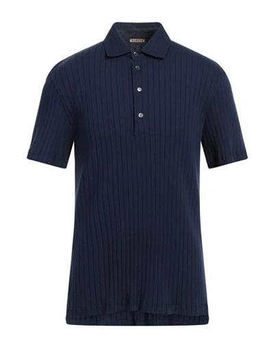Shop Barena Venezia Barena Man Polo Shirt Blue Size L Cotton