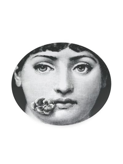 Fornasetti Wall Plate In B/w