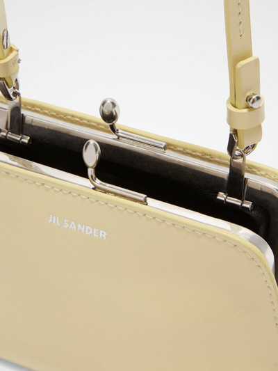 Shop Jil Sander Leather Mini-bag