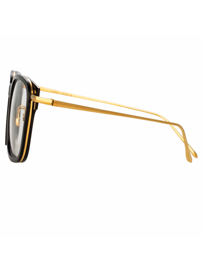 Shop Linda Farrow Franklin Frame Eyeglasses