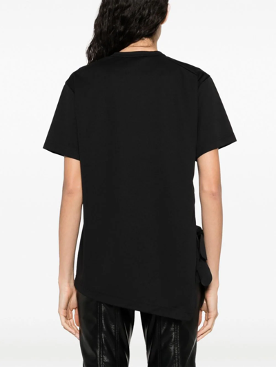Shop Comme Des Garçons Layered Detailed T-shirt Black